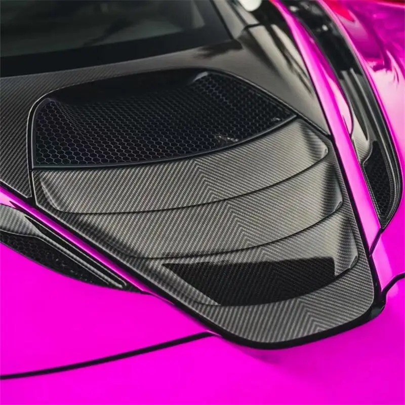 Suitable for  720S Hardtop Dry Carbon Fiber Rear Engine Hood Oem Style Accessories Forged Carbon Rear Trunk Lid